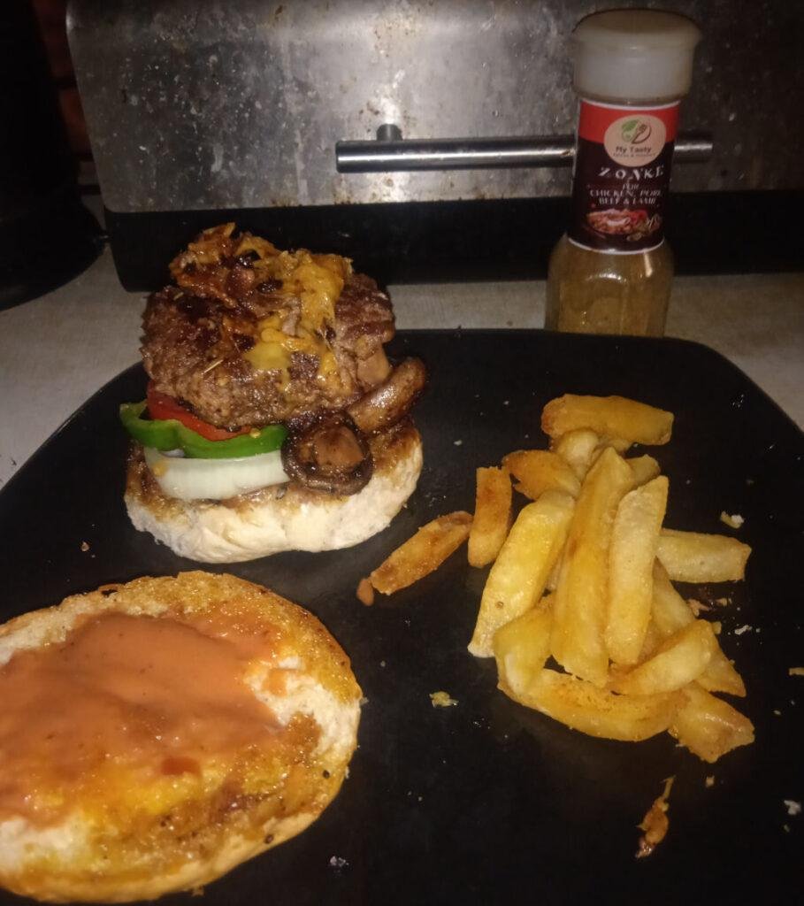 Zonke Spices 4 sprinke our zonke on your home made burger