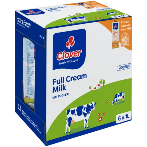 Dijo Package to Bring a Smile on Your Face 4 Full Cream Milk 6 x 1L